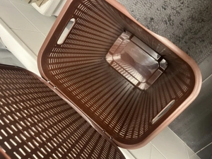 Brauner Wäschekorb Bild 2