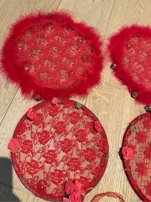 Rote Kina Gecesi   Henna-Abend Accessoires (4-teilig) Bild 2