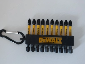 DeWALT Schrauberbit-Set mit Karabiner   10-teilig, robust & kompakt Bild 3