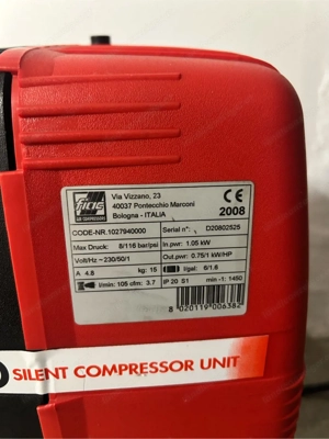FIAC Leonardo Silent Kompressor - 8 bar - 6L - 230V Bild 3