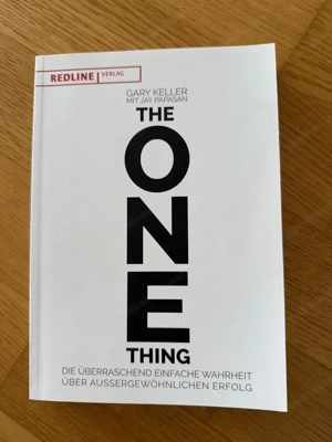 The one thing