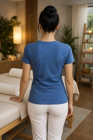 Wohltuende wärmende Ölmassage - gönn dir eine Auszeit vom Feinsten , ohne Stress und Hektik  Bild 2