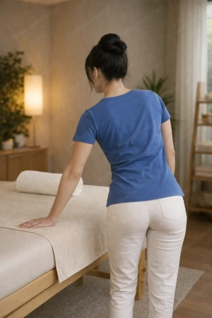 Wohltuende wärmende Ölmassage - gönn dir eine Auszeit vom Feinsten , ohne Stress und Hektik  Bild 3