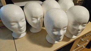 Styroporkopf weiss - perfekt für Hutablage Bild 4