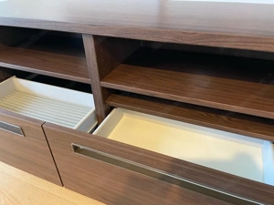 IKEA TV-Tisch   Lowboard dunkelbraun 120x55x41,5cm Bild 2