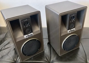 Hifi-Lautsprecherboxen von Hans Deutsch, hergestellt in den 1970er Jahren von ATLANTIC München. Bild 4