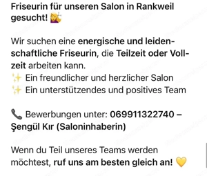 Friseurin Gesucht in Rankwei Bild 2