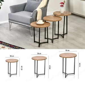 Couch Tische 3er Set Bild 2