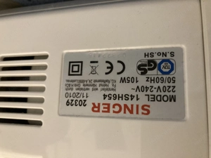 SINGER 14SH654 Overlock Nähmaschine Bild 5