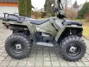 Polaris Sportsman 570   2.300 km   Schneeschild   Top Zustand Bild 3