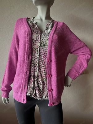 Bluse Gr. 38 40 (M) - 100% Viskose - neuwertig - leicht & fließend Bild 9