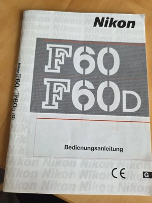 Nikon F60 analoge Spiegelreflexkamera Bild 2