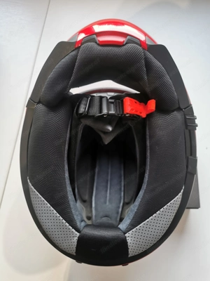 Schuberth C3 Pro Klapphelm rot Gr.62 Bild 3