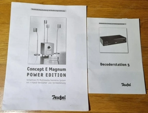 Teufel 5.1 Soundsystem Concept E Magnum Power Edition + Teufel Decoderstation 5 + diverse Kabel Bild 4