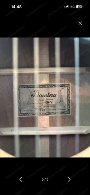 Dowina Vintage Series Chardonnay GACE-DS Fichte  Am. Walnuss Bild 5