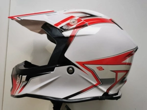 Superleichter Shot race gear Motocross Helm Striker Gr. XL 62 Bild 2