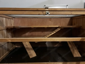 Hamster Meerschweinchen Kleintier 3-Stöckiger Käfig 100cm x 55cm x 55cm Bild 3