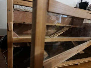 Hamster Meerschweinchen Kleintier 3-Stöckiger Käfig 100cm x 55cm x 55cm Bild 2