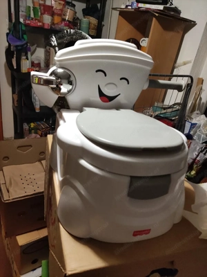 Fisher-Price Meine erste Toilette, Klo mit Musik Bild 3