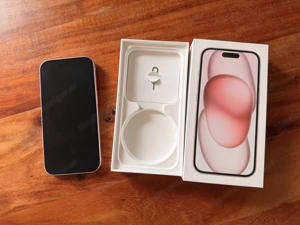 Iphone 15, Rosa, 128GB Bild 2