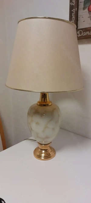 Schöne Tischlampe mit Schirm 60cm Bild 3