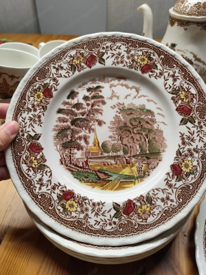 Kaffee-und Speiseservice der Marke Royal Tudor Ware Staffordshire 691  Bild 4