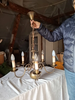 Fünfarmiger Luster  Bild 2