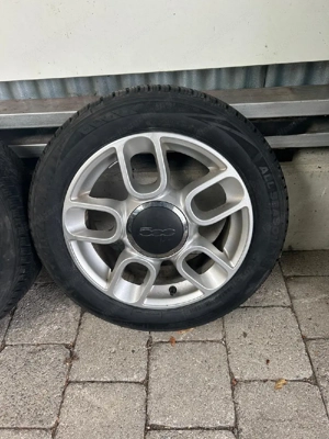 Komplett Räder 500Fiat Original Bild 3