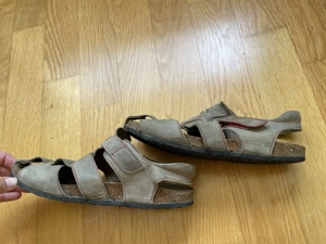 Waldviertler Sandalen Art. S1 Gr 35 flachs Bild 5