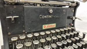Antike Continental Schreibmaschine (Wanderer-Werke)   Deko & Sammlerstück Bild 4