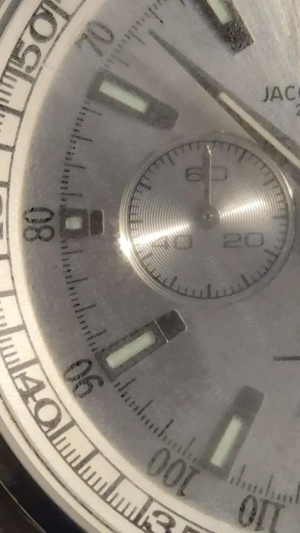 Jacques Lemans Geneve Chronograph   Edelstahl Leder   inkl. OVP Bild 8