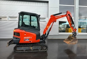Kubota KX027-4 Minibagger mit Powertilt Löffelpaket Bagger
