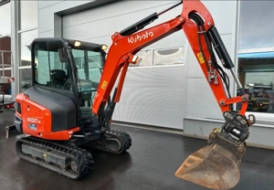 Kubota KX027-4 Minibagger mit Powertilt Löffelpaket Bagger Bild 2