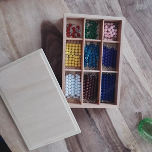 Montessori Perlenmaterial 1 bis 10 Bild 2