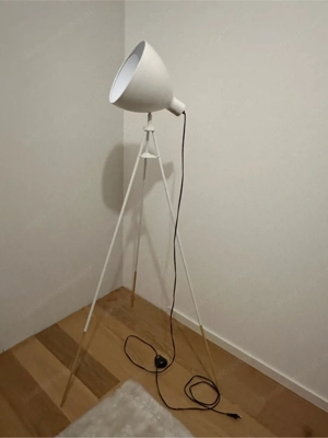 Stehlampe Weiss