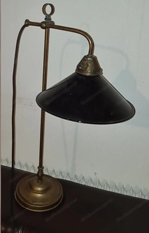 Antike Schreitischlampe Bild 5