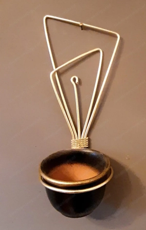 Kleine Blumenampel Midcentury 50er 60er Jahre  Bild 3