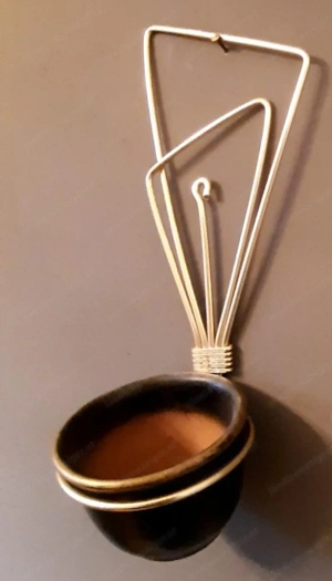 Kleine Blumenampel Midcentury 50er 60er Jahre  Bild 2