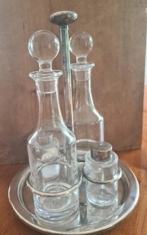 Alte Menagerie Essig, Öl, Salz u Pfeffer Bild 2