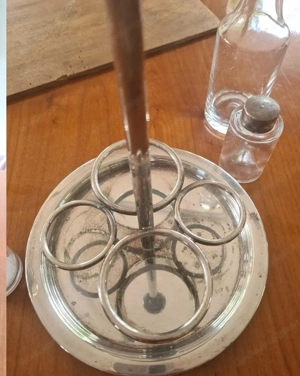 Alte Menagerie Essig, Öl, Salz u Pfeffer Bild 5