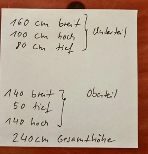 Sehr schöner antiker Buffetschrank  Bild 3