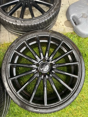 vossen felgen 21 inkl reifen mit gutachten!  Bild 5