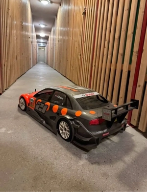 rc benziener großmodell auto ! 1:5mastab 30ccm motor Bild 5