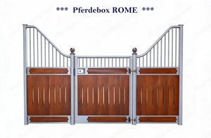 Pferdeboxen kaufen ideale Ställe für Ihren Pferdehof - Stallfronten und Trennwände Bild 6