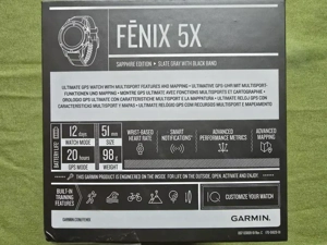 Garmin Sportuhr Fenix 5X Saphire Bild 3