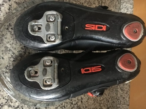 Sidi Fahrradschuhe mit Platte   Größe 47 Bild 6