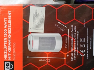 Heizlüfter m. Keramikheizelement Bild 3