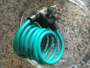 Fahrradschlösser mit Schlüssel 3x mal Bild 3