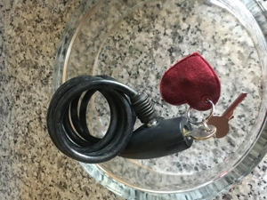 Fahrradschlösser mit Schlüssel 3x mal Bild 4