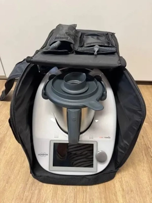 Vorwerk Thermomix TM6 mit Zubehör * Gleitbrett * Gerätetasche * Kochbücher * TOP Bild 3